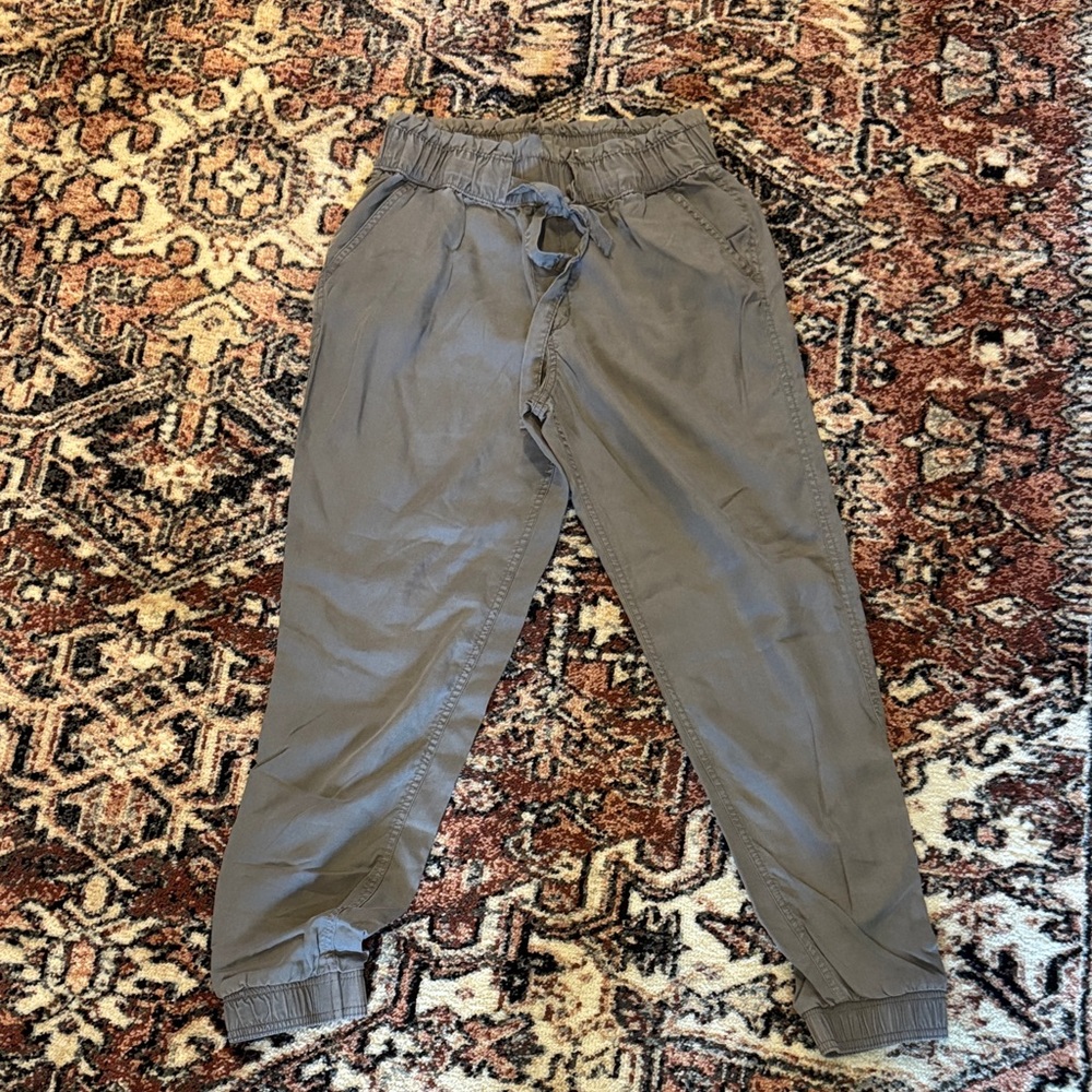 SO Dark Gray Drawstring Jogger Pants